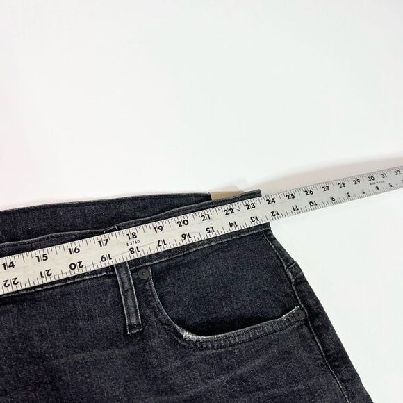 Madewell The Perfect Vintage Crop Jeans Womens 37(L) Black Wash Straight New - Picture 7 of 12